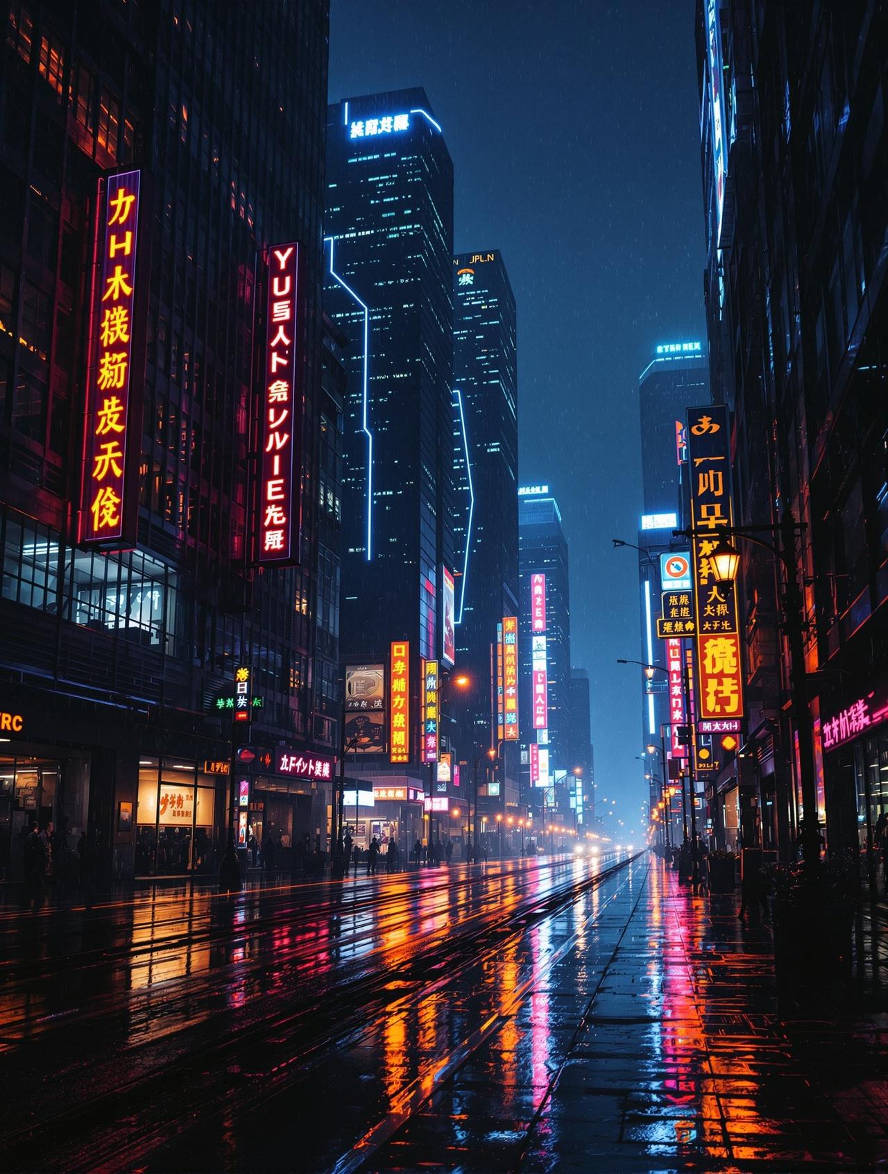 保利影院作品《都市夜行者》海报